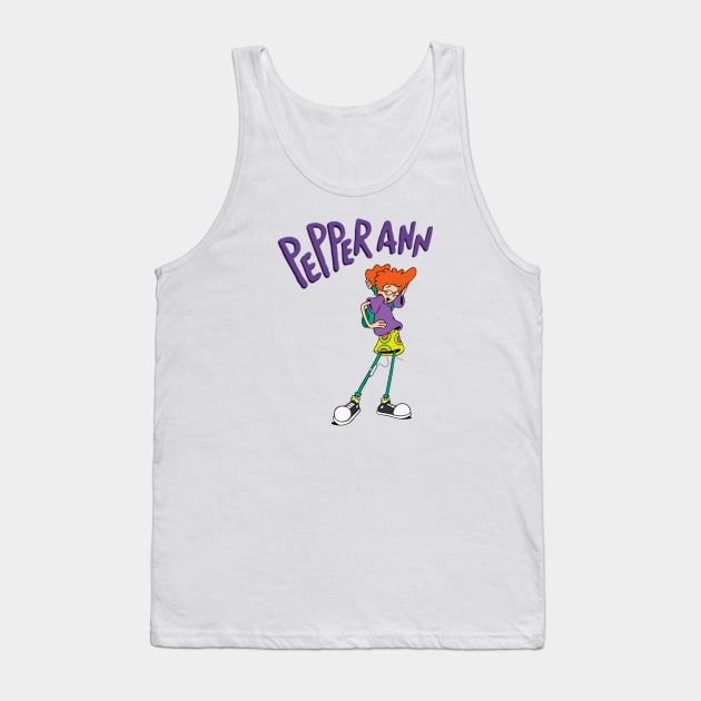 Pepper Ann Tank Top by thelostwinchester